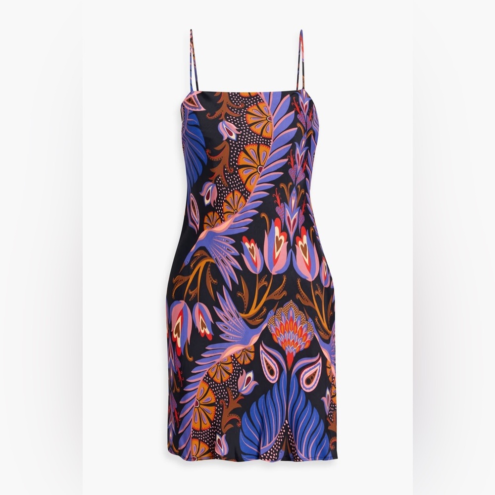 FARM Rio - Heart Forest Black Sleveless Mini Dress - NWT - Medium